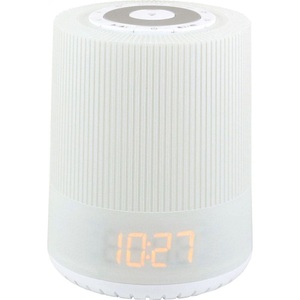 SOUNDMASTER, SoundMaster UR230WE UKW Radiowecker Stimmungslicht Weiß, Soundmaster Radiowecker »UR230WE Weiss«