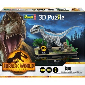 Revell, 3D-Puzzle Jurassic World Dominion - Blue 00243 Jurassic World Dominion - Blue 1 St., 