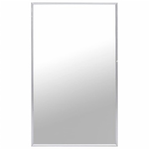 vidaXL, vidaXL Spiegel Silbern 100x60 cm, 