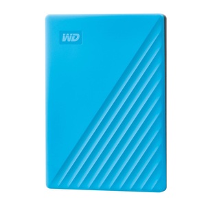 WD, WD My Passport® Externe Festplatte 6.35 cm (2.5 Zoll) 4 TB Blau USB 3.0, WESTERN DIGITAL My Passport (2019) - Festplatte (HDD, 4 TB, Blau)
