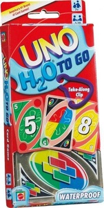 Mattel, MATTEL UNO H2O To Go, Mattel Spiele Kartenspiel UNO H2O To Go