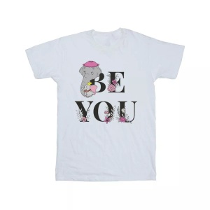 Disney, Dumbo Be You Tshirt Unisex Weiss 104, Disney - Be You TShirt, 104, Weiss