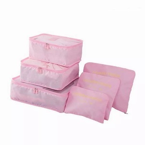 eStore, Organizer-set Für Reisetaschen - Hellrosa Unisex Hellrosa ONE SIZE, eStore - Organizer-Set für Reisetaschen Hellrosa, One Size, Hellrosa