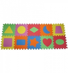 Knorrtoys, knorr® toys Puzzlematten Geo Formen 10 tlg., Knorrtoys® Puzzle »Tiere«, Puzzlematte, Bodenpuzzle