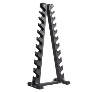 Gladiatorfit, GladiatorFit Stahlablagegestell 'Baum' für 10 Hantelpaare Stahlablagegestell, GladiatorFit - Stahlbaumablagegestell für 10 Hantelpaare, One Size, Schwarz