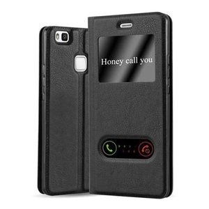 Cadorabo, Hülle für Huawei P9 LITE 2016 / G9 LITE Magnetverschluss, 2 Sichtfenstern
