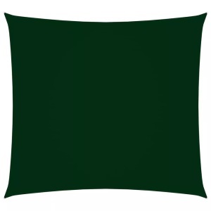 vidaXL, vidaXL Sonnensegel Oxford-Gewebe Quadratisch 2x2 m Dunkelgrün, vidaXL Sonnensegel Oxford-Gewebe Quadratisch 2x2 m Dunkelgrün