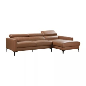 Vente-unique, Ecksofa Leder Büffelleder Ecke Rechts Camel FLORENCE Ecksofa Leder Büffelleder Ecke Rechts Camel FLORENCE, Vente-unique - Ecksofa Leder Büffelleder Ecke Rechts Camel FLORENCE, One Size