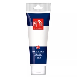 Caran d'ache, CARAN D'ACHE Acrylfarbe 250ml 2810.001 weiss, Caran d'Ache Acrylfarbe, weiss, 2810.001, (250ml)