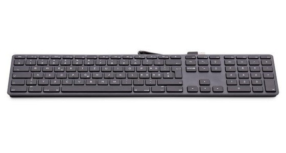LMP, LMP USB numerische Tastatur Kb-1243-Sg space grau CH-Layout, LMP Tastatur KB-1243 Schwarz, Mac CH-Layout mit Ziffernblock