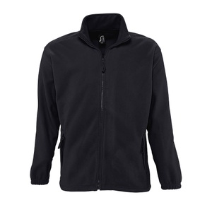 SOL's, SOLS Fleecejacke »Herren Outdoor Fleece Jacke North«, SOLS - Outdoor Fleece Jacke North, für Herren, Charcoal Black, Größe XS