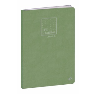 Quo Vadis, Bullet journal - Punkte (dots) - 15x21 cm - Life Journal Bullet journal - Punkte (dots) - 15x21 cm - Life Journal, Life Journal21 Slim Dot lindgrün