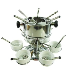 Rotel, Rotel F0501 Fondue Set Edelstahl, Rotel F0501 Fondue Set Edelstahl
