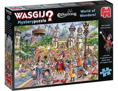 JUMBO, Puzzle WASGIJ Mystery 24 Welt voller Wunder (1000Teile), Wasgij Mystery 24 - Efteling