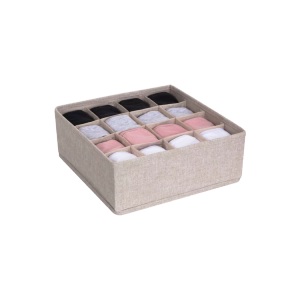 BIGSO, SOFT Organizer Beige 16 Fächer SOFT Organizer Beige 16 Fächer, Bigso Box of Sweden - SOFT Organizer Beige 16 Fächer, One Size,