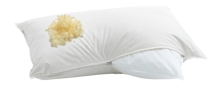 Billerbeck, billerbeck - Kopfkissen CASA WOOL - Baumwolle - weiss - 65/65 cm, Billerbeck Kissen Casa Wool
