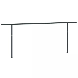 vidaXL, vidaXL Stützen für Markisen Anthrazit 600x245 cm Eisen, vidaXL Stützen für Markisen Anthrazit 600x245 cm Eisen