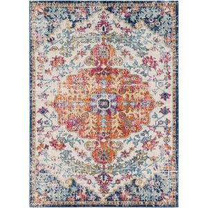 Surya, Surya Teppich »Traditional«, rechteckig, Shabby Chic Effekt; Höhe: 12 mm, LIVABLISS - Vintage Orient-Teppich LOU, 200X280CM, Multicolor