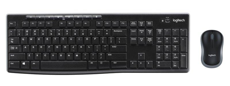 Logitech, Logitech MK270 Tastatur und Maus Set (Deutsche Ausführung), Wireless Combo MK270, Set