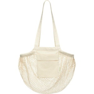 Bullet, Tragetasche Pune, Netzmaterial, Biobaumwolle Damen Beige ONE SIZE, 