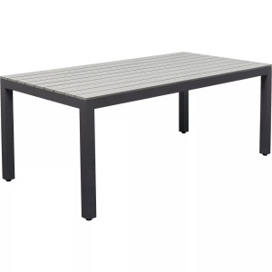 Kare Design, Tisch Sorrento grau 180x90, Tisch Sorrento grau 180x90