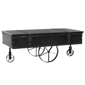 Diverse Hardware, Couchtisch MDF und Tannenholz 110 x 55 x 43 cm, vidaXL Couchtisch MDF und Tannenholz 110x55x43 cm