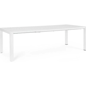 mutoni lifestyle, Garten Ausziehtisch Kiplin weiss 180-240x100, Garten Ausziehtisch Kiplin weiss 180-240x100
