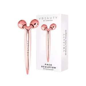 VBEAUTY, VBEAUTY Tools - Face Sculpting 3D Roller Rosegold, VBEAUTY Tools - Face Sculpting 3D Roller Rosegold