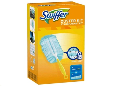 Swiffer, Swiffer Staubmagnet Starterkit, Swiffer Staubmagnet Starterkit mit 7 Tücher