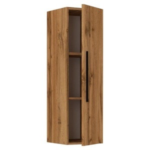 VCM, Holz Wandregal Hängeregal Wandschrank Klappschrank Arila L Senkrecht Holz Wandregal Hängeregal Wandschrank Klappschrank Arila L Senkrecht, VCM - Holzregal hängend | platzsparendes Regal Maße: H. 95 x B. 30 T. cm Elegantes Aufbewahrungsregal Bücherregal Wandboard -, One Size, Bronze