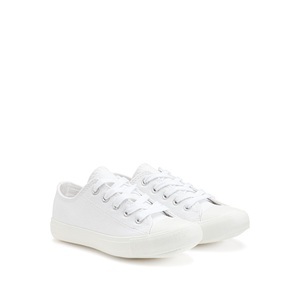 LA REDOUTE COLLECTIONS, Canvas-Sneakers Gr. 26-40, La Redoute Collections - Sneakers mit Schnürung, 29, Weiss