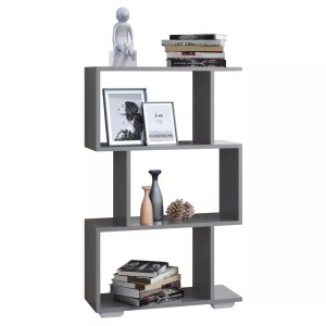 VCM, Holz Raumteiler Stand Regal Bücherregal Deko Bücher Standregal Palusa M Holz Raumteiler Stand Regal Bücherregal Deko Bücher Standregal Palusa M, VCM - Holz Raumteiler Stand Regal Bücherregal Deko Bücher Standregal Palusa M, 60 cm, Taubengrau