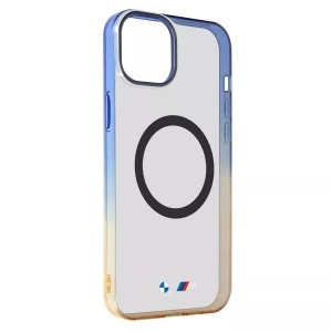 BMW, BMW - Gradient Hülle iPhone 15 Plus Blau, Blau, BMW - Gradient Hülle iPhone 15 Plus Blau, Blau