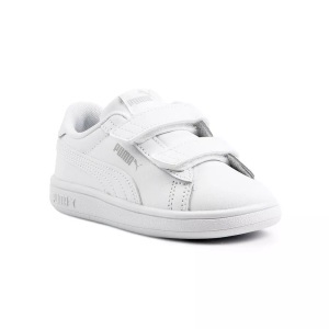 Puma, PUMA Sneaker »Puma Smash 3.0 L V Inf«, Puma - Smash, Smash V2 Klett-Sneakers, 21, Weiss