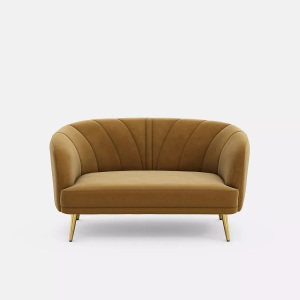 LA REDOUTE INTERIEURS, Sofa Leone Sofa Leone, La Redoute Intérieurs - Sofa Leone, 2P, Weinrot
