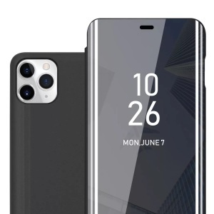 Cadorabo, Hülle für Apple iPhone 11 PRO MAX Spiegel Standfunktion 360 Grad Schutz, Cadorabo - Hülle für Apple iPhone 11 PRO MAX Spiegel Standfunktion 360 Grad Schutz, Schwarz