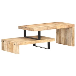 vidaXL, vidaXL 2-tlg. Couchtisch-Set Massivholz Mango, vidaXL 2-tlg. Couchtisch-Set Massivholz Mango
