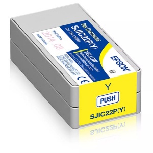 Epson, Original Tintenpatrone yellow Epson No. S020604, C33S020604, EPSON® Tintenpatronen/Druckköpfe für Inkjetdrucker/Multifunktionsgeräte