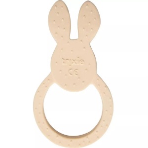 Trixie Baby, Trixie Baby Beissring aus Naturkautschuk Mrs. Rabbit, Trixie - Beißring aus Naturkautschuk, rund Mrs. Rabbit, One Size