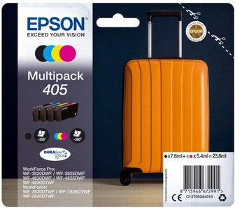 Epson, Tinte Multipack 405 (C13T05G64010), Epson Tintenpatrone, CMYBK, Multipack, 4-color, No. 405, T05G64010