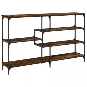 vidaXL, vidaXL Konsolentisch Räuchereiche 160x32x95 cm Holzwerkstoff, vidaXL Konsolentisch Räuchereiche 160x32x95 cm Holzwerkstoff