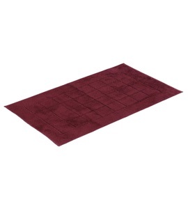 Vossen, Exclusive Badematte Exclusive Badematte, VOSSEN - Exclusive Badematte, 67X120CM, Schwarze Johannisbeere
