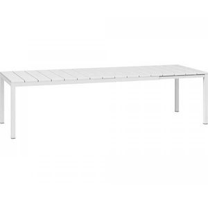 Nardi, Nardi - Rio 210 Extensibile - White, Gartentisch verlängerbar Rio weiss 210