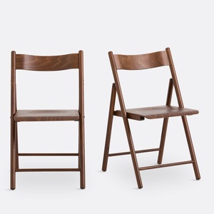 LA REDOUTE INTERIEURS, 2er-Set Klappstühle Panni 2er-Set Klappstühle Panni, La Redoute Intérieurs - 2er-Set Klappstühle Panni, One Size, Braun