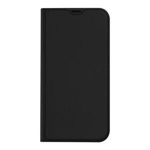 Dux Ducis, Dux Ducis - iPhone 13 Mini Flip Wallet Cover Leder Tasche - Schwarz, 