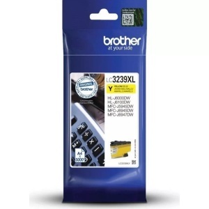Brother, Tinte gelb LC-3239XLY, Brother Tintenpatrone, gelb, LC-3239XLY, (5'000 Seiten)