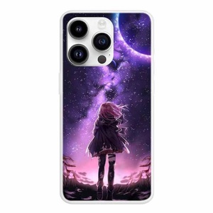Cover-Discount, iPhone 15 Pro - Ultra Slim Silikon Hülle Girl, Cover-Discount - iPhone 15 Pro Ultra Slim Silikon Hülle, Violett