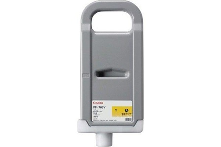 Canon, Original Tintenpatrone gelb Canon PFI-703Y, Canon Tintenpatrone, gelb, PFI-703Y, 2966B001, (700ml)