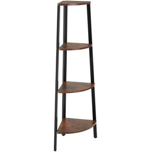 TecTake, Eckregal Newbridge 34x34x125cm Eckregal Newbridge 34x34x125cm, 