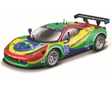 Burago, Burago - Ferrari 458 Italia GT3 2015 grün 1:43, 